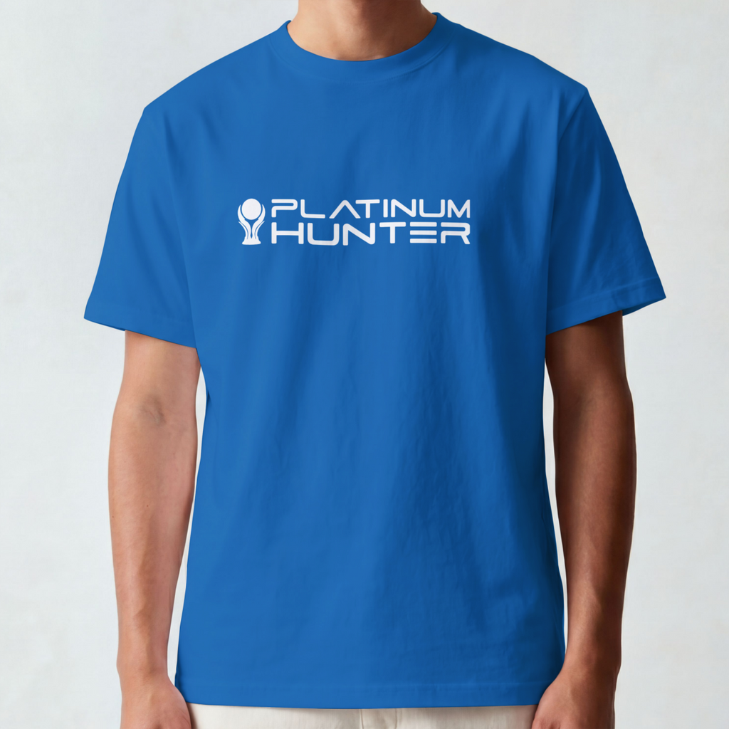 Camiseta 100 Platinas — Platinum Hunter | Armário Nerd