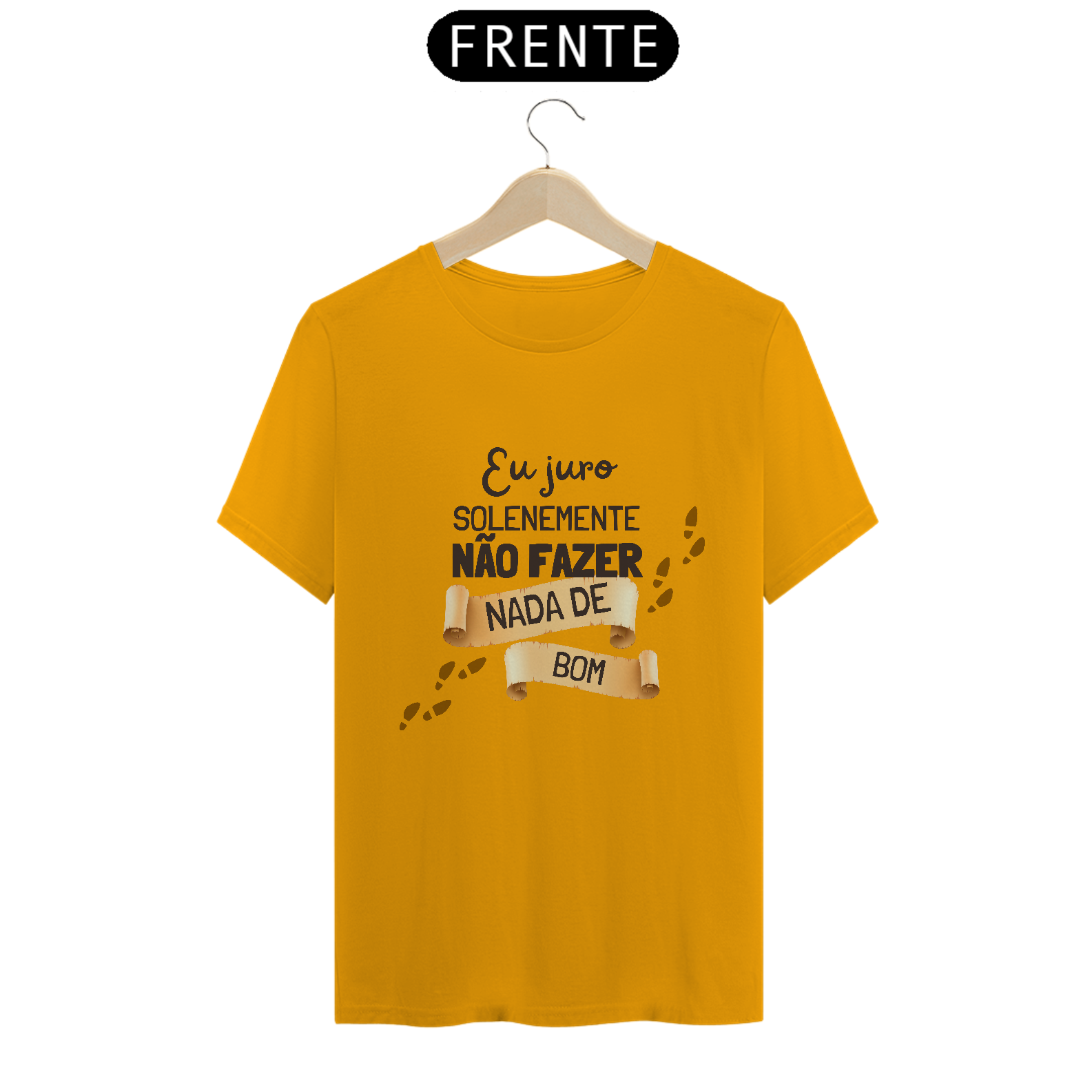 Camiseta Juro Solenemente Não fazer nada de bom