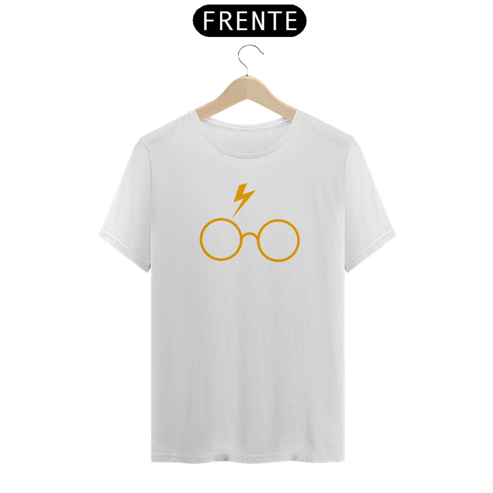 Camiseta Óculos e Cicatriz – Harry Potter