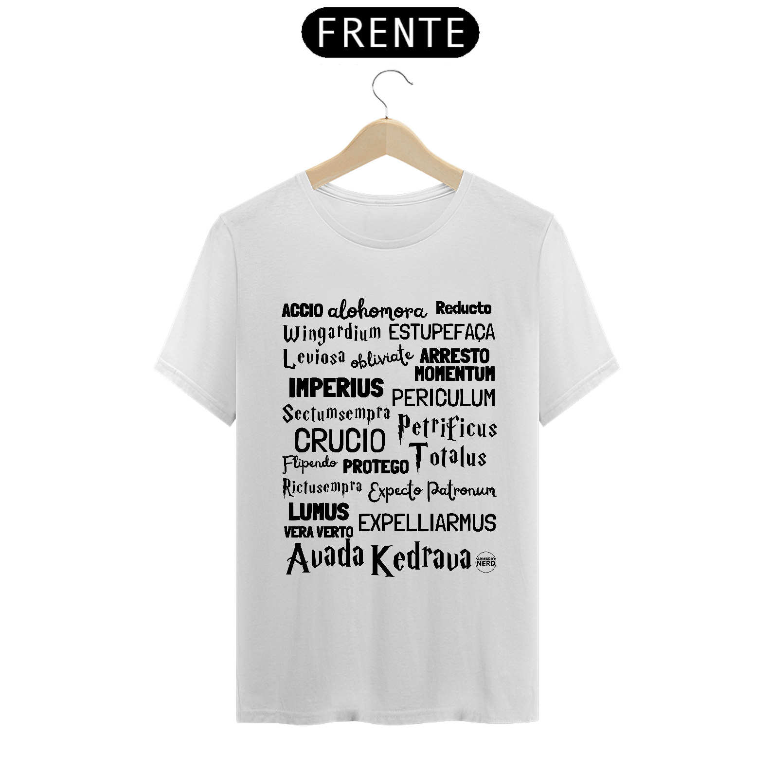 Camiseta Magias Harry Potter