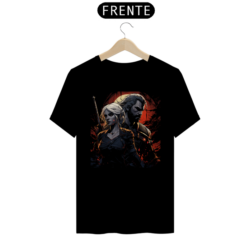 Camiseta Ciri e Geralt