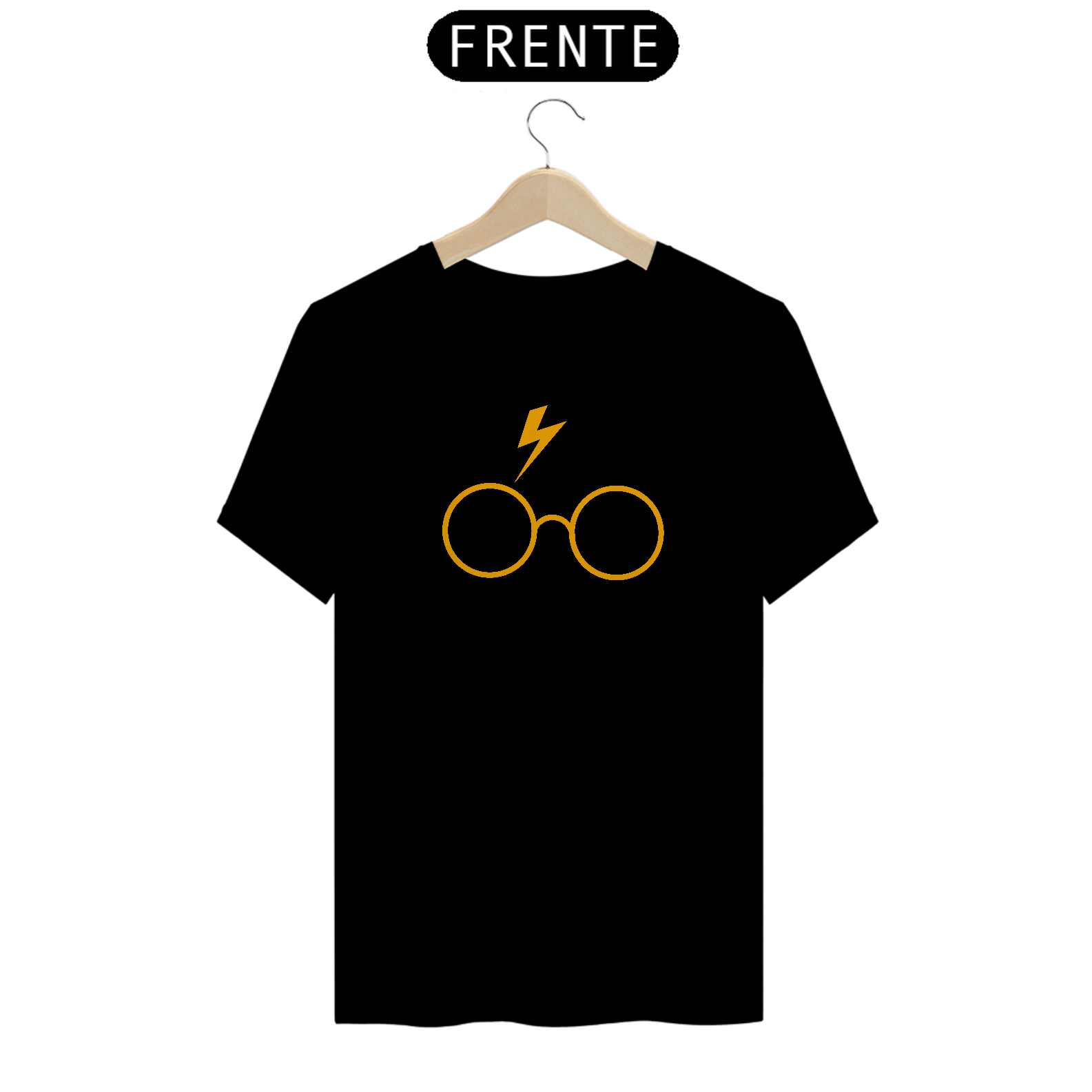 Camiseta Óculos e Cicatriz – Harry Potter