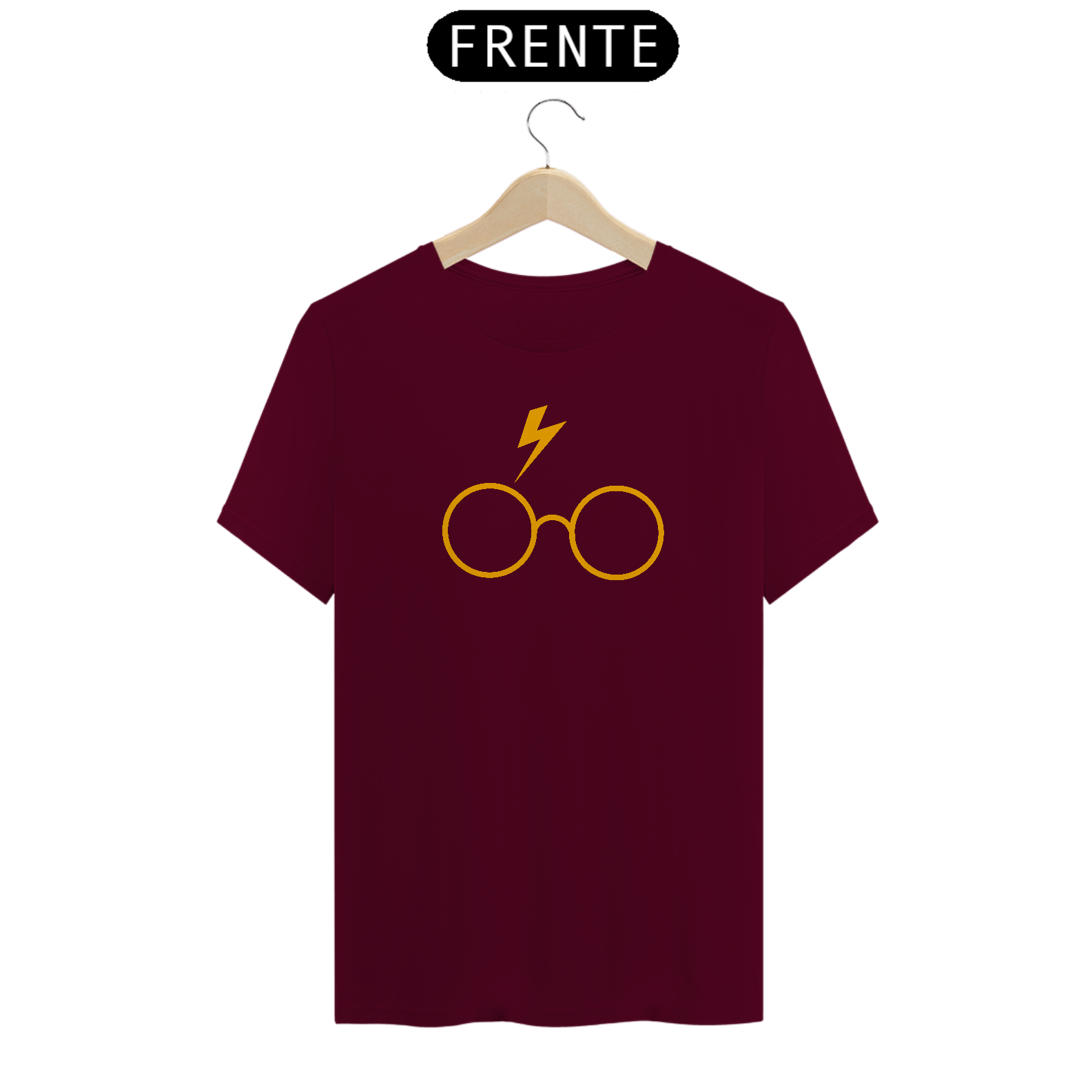 Camiseta Óculos e Cicatriz – Harry Potter
