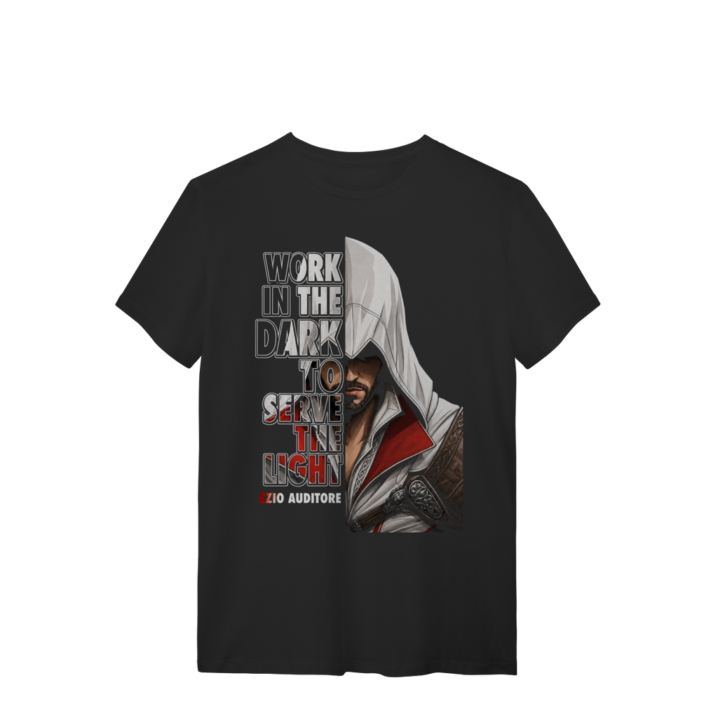 Camiseta Assassins Creed - Work in the Dark | Armário Nerd