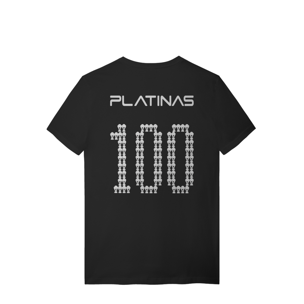 Camiseta 100 Platinas — Platinum Hunter | Armário Nerd