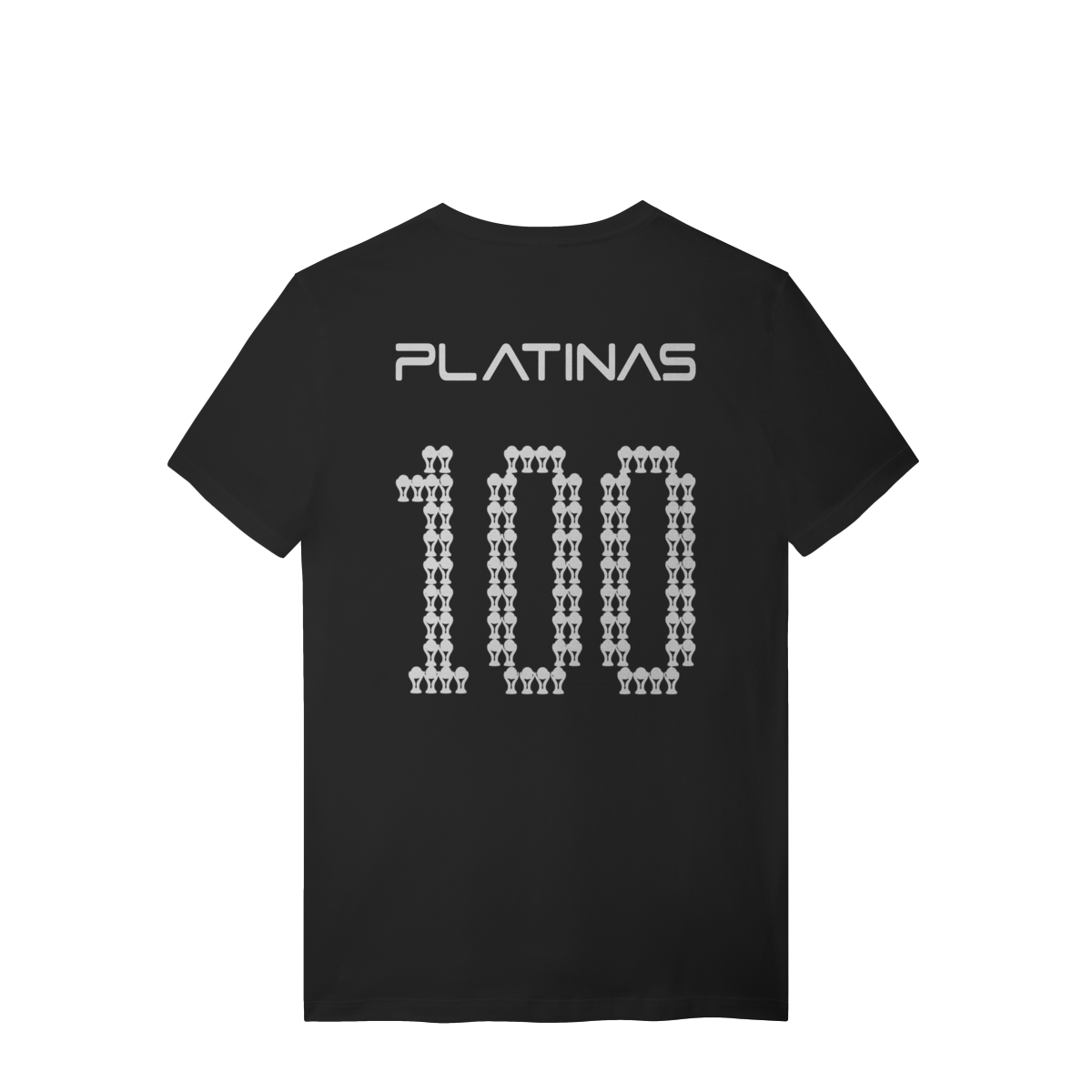 Camiseta 100 Platinas — Platinum Hunter | Armário Nerd